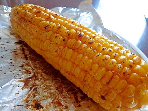 香ばし！焼きトウモロコシ